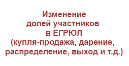 продажа доли между участниками ООО